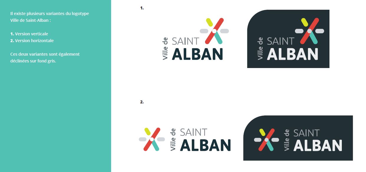 refonte logo collectivite ville de saint-alban 31 création accompagnement communication in situ 82